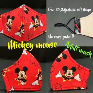Mickey Mouse adult face mask